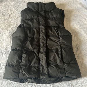 Black Puffer Vest from Gap